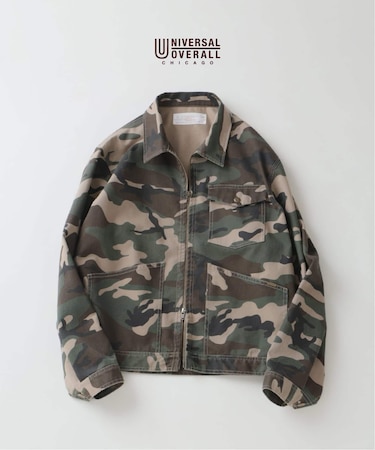 UNIVERSAL OVERALL / ユニバーサル オーバーオール 別注 ジップブルゾン