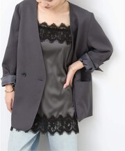 《追加》サテンレースキャミソール