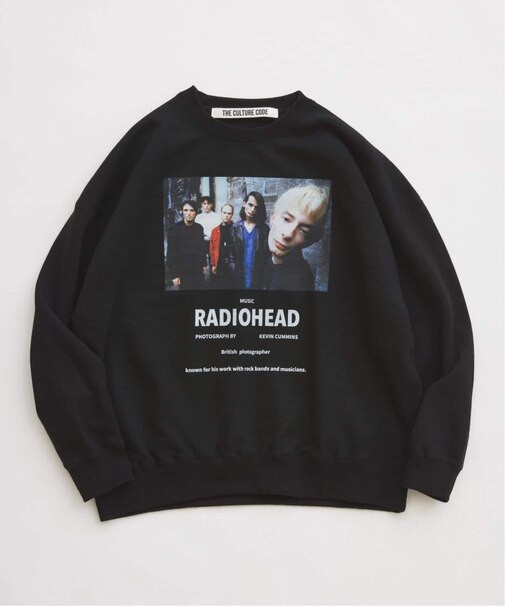 【THE CULTURE CODE】レディオヘッド by Kevin Cummins フォトスウェット
