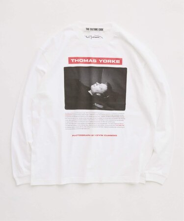 【THE CULTURE CODE】レディオヘッド ”Thom Yorke” by Kevin Cummins ロンT