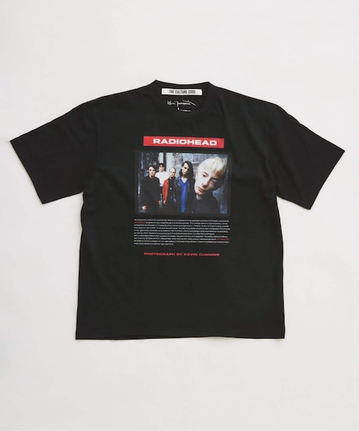 【THE CULTURE CODE】レディオヘッド by Kevin Cummins フォトTシャツ