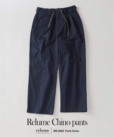 ”Relume” ウエポンチノ イージーパンツ