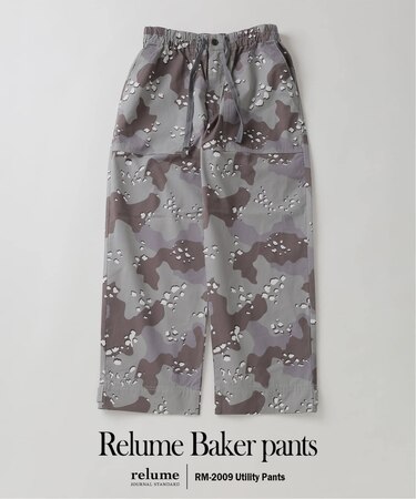”Relume” イージー ベイカーパンツ
