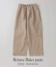 ”Relume” イージー ベイカーパンツ