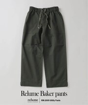 ”Relume” イージー ベイカーパンツ