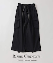 ”Relume” イージー カーゴパンツ