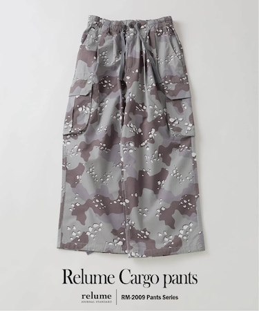 ”Relume” イージー カーゴパンツ
