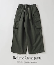 ”Relume” イージー カーゴパンツ