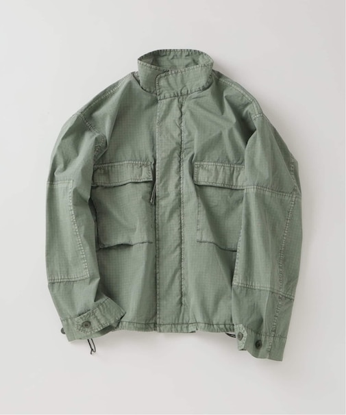 フェード加工 BDU リップストップ ジャケット