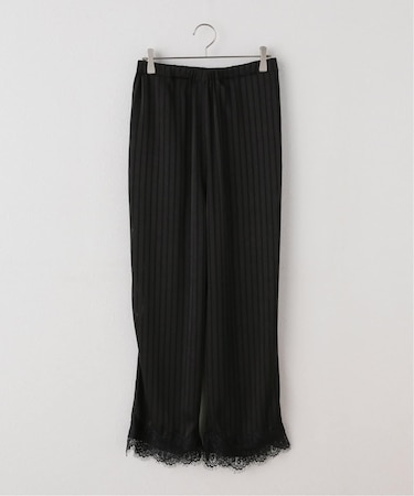 【ARCHIVE STANCE】 satin stripe easy pants