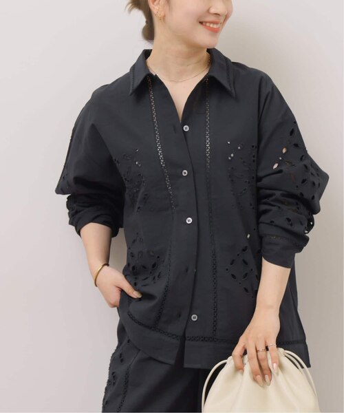 26SS新作］カットワークエンブロイダリーシャツ｜ジャーナル