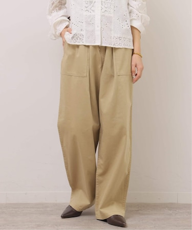 ［26SS新作］ギャザーワイドベイカー