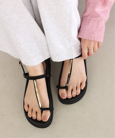 RELUME  プレートサンダル