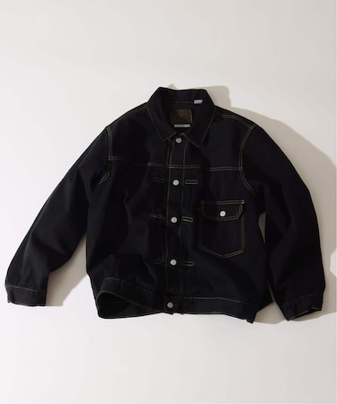 LEVI’S(R) / リーバイス(R) タイプ1 トラッカージャケット ブラック後染めカスタム