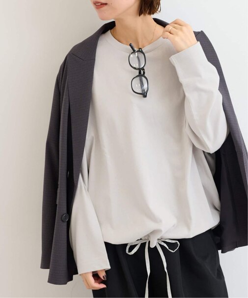 《追加 / 新色》ギャザーヘムロングスリーブ