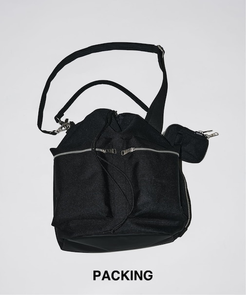 PACKING / パッキング 別注 2WAY ドローストリング ショルダーバッグ