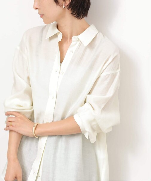 ライトストライプシャツ