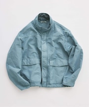 フェード マウンテン スタンドカラー ブルゾン