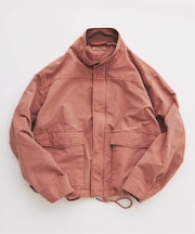 フェード マウンテン スタンドカラー ブルゾン