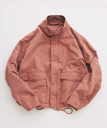 フェード マウンテン スタンドカラー ブルゾン