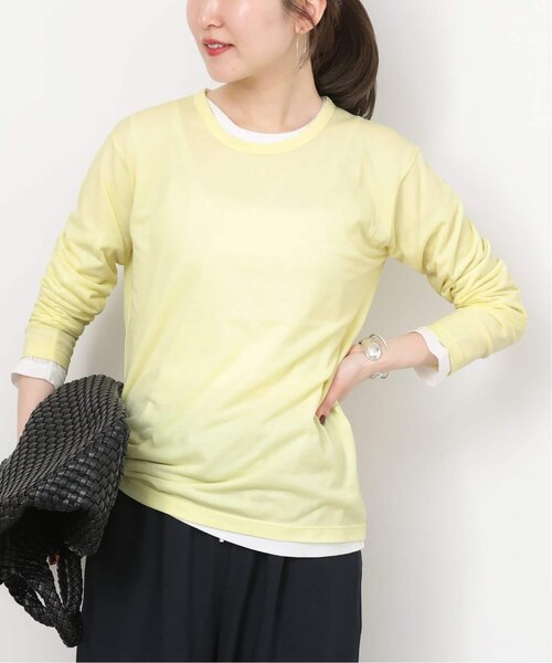 新品タグ付き★ジャーナルスタンダードレリューム★シアークルーネックロングTEE 追加》シアークルーネックロングTシャツ｜ジャーナルスタンダード