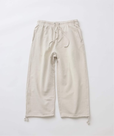 ラフカット フェード加工 スウェットパンツ