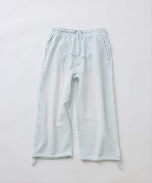 ラフカット フェード加工 スウェットパンツ