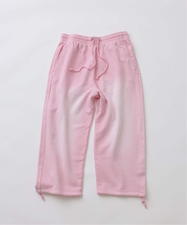 ラフカット フェード加工 スウェットパンツ