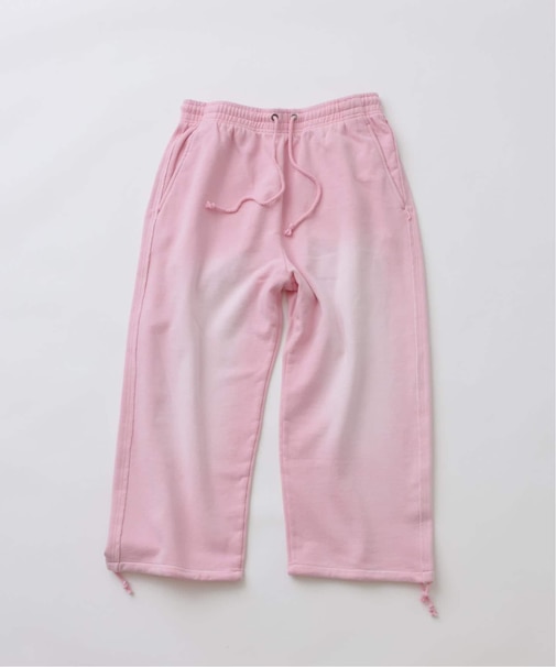 ラフカット フェード加工 スウェットパンツ