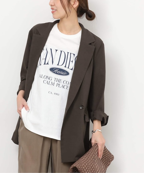 ［UVカット / 防シワ］ウォッシャブルストレッチテーラードジャケット