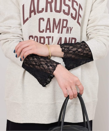 《追加2》フラワーシアーレースロングスリーブ