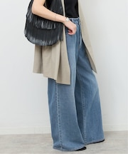 ストリングワイドデニム