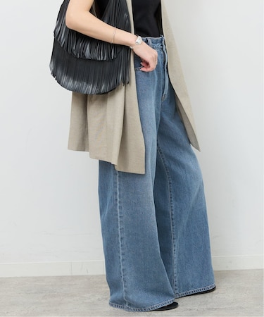 ストリングワイドデニム