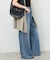 ストリングワイドデニム