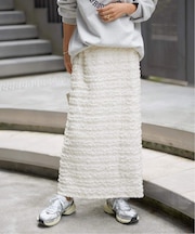 《追加》シャーリングジャガードスカート