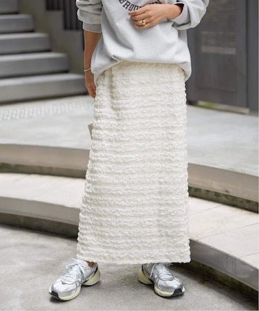 《追加》シャーリングジャガードスカート