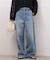 ルーズストレートペインターデニム