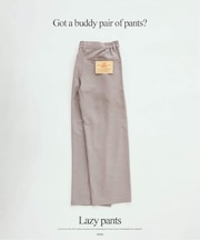 バルジ ツイル 1タック ”レイジー” ライトスラックス