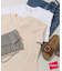 ＜2枚セット＞別注【Hanes / ヘインズ】ウォッシュドコットン Tシャツ