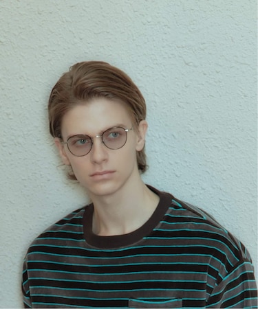 Zoff × relume / ゾフ メタルボストン サングラス