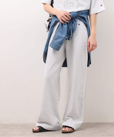 別注【Champion/チャンピオン】16s/1 Jersey PT Bleach Wash：パンツ