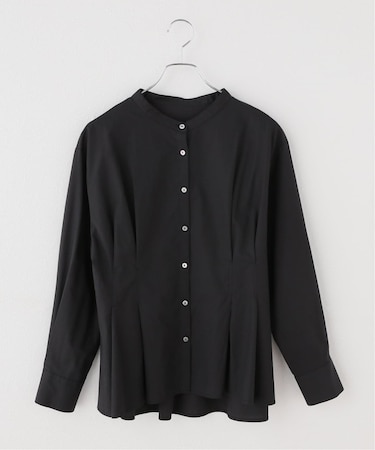 タックペプラムブラウス