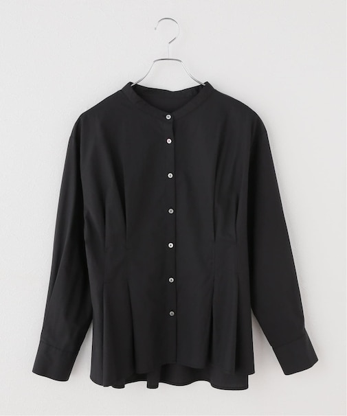 タックペプラムブラウス