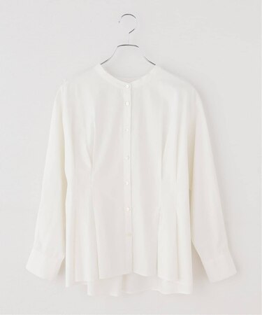 タックペプラムブラウス