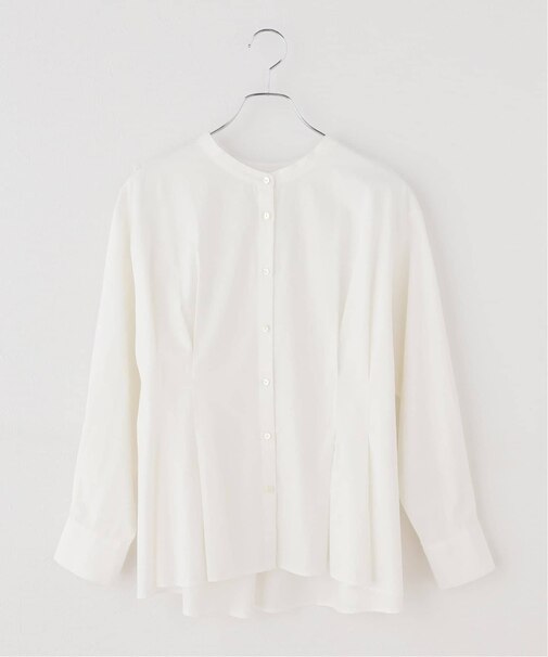 タックペプラムブラウス