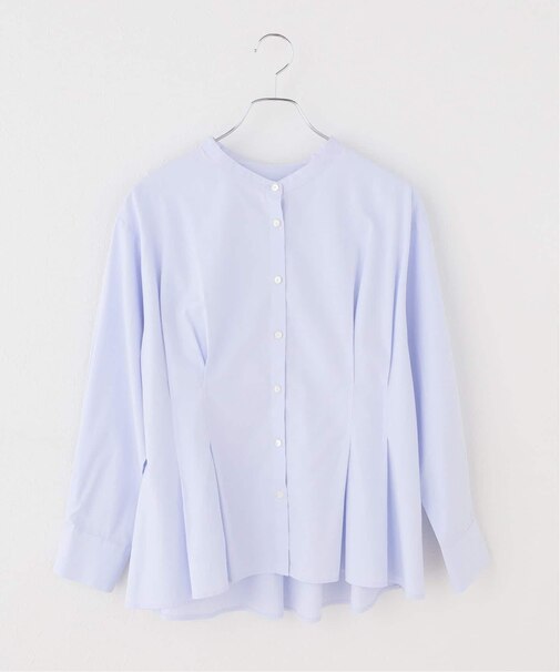 タックペプラムブラウス