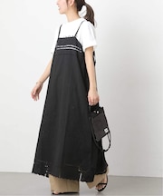 スクエアエンブロイダリーワンピース