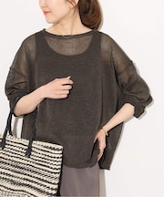 《追加 / 新色》PEリネンルーズプルオーバー