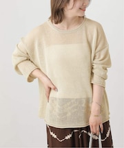 《追加 / 新色》PEリネンルーズプルオーバー