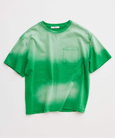 サンウォッシュ フェード加工 ポケットTシャツ